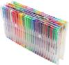 100/5Pcs Gel Pen Set 100 Colored Gel Pens for Coloring Books Drawing Doodle Crafts Scrapbooks Journaling Planner School Supplies