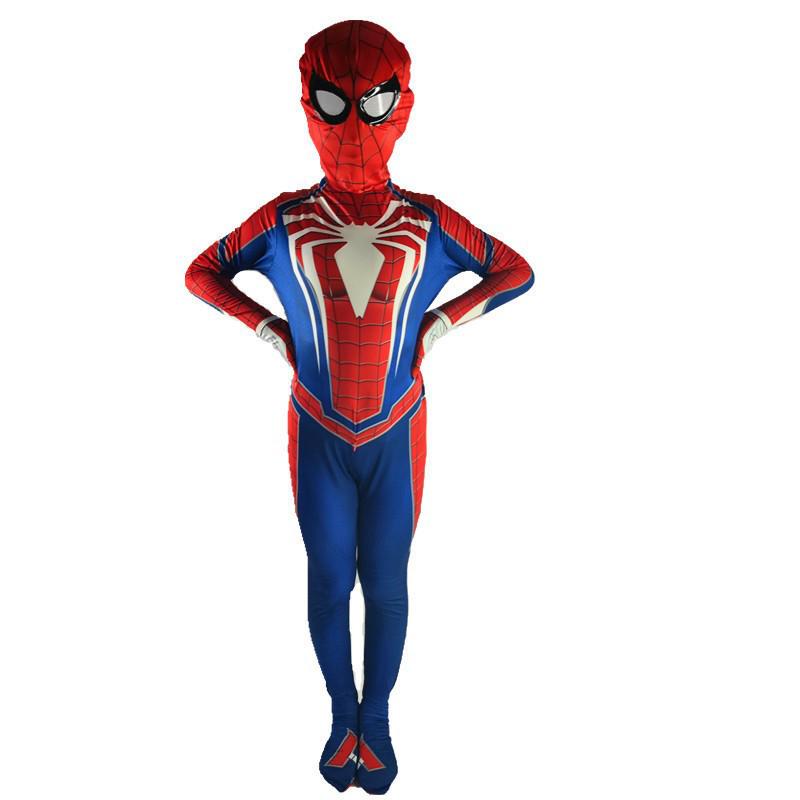 Halloween Star-Shine Spider-Man Jumpsuit: Far From Home Cosplay Miles & Gwen