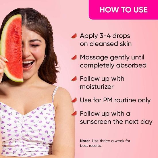 Dot & Key Watermelon 10% гликолевая сыворотка для сияния лица с койевой кислотой | Борется с пигментацией и темными пятнами | Борется с тусклостью, неровной текстурой | 30 мл