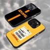 Чехол для телефона с логотипом бренда DHL Для IPhone17 Air 16 15 14 Plus 13 12 11 Pro 7 8 XS Max XR Серебристый Черный Бампер