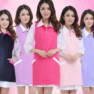 Женский фартук без рукавов для техника спа или салона красоты