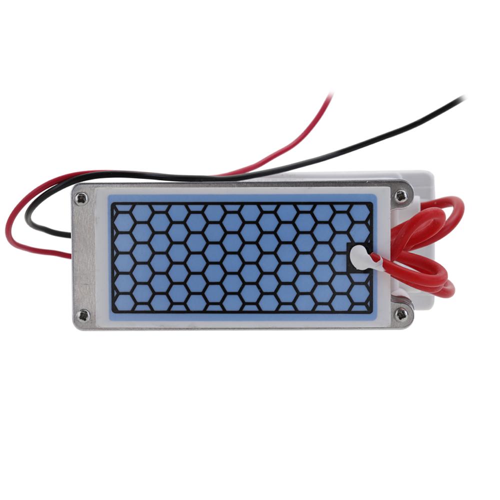 Portable Ceramic Ozone 15g/h Generator Long Life Three Ozone Tablets Integrated Plate Air Water Purifier Ozonizer