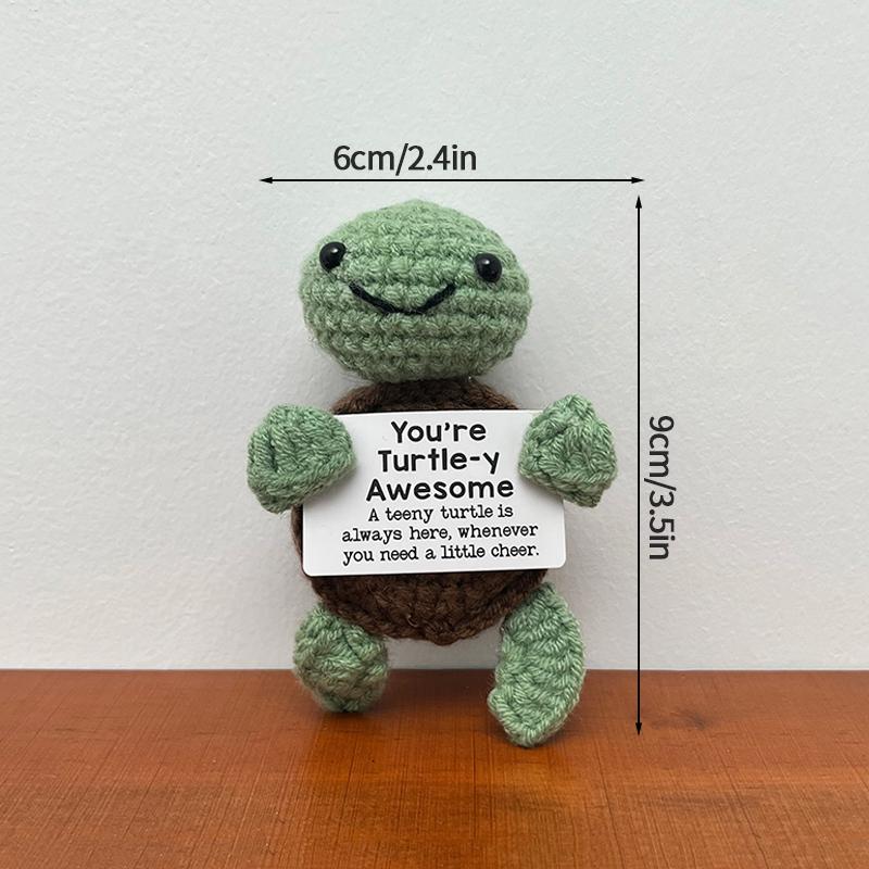 Positive Potato Ornament Desk Accessories Offices Accessories Desktop Decoration Crochet Fruits Vegetables Christmas Gift