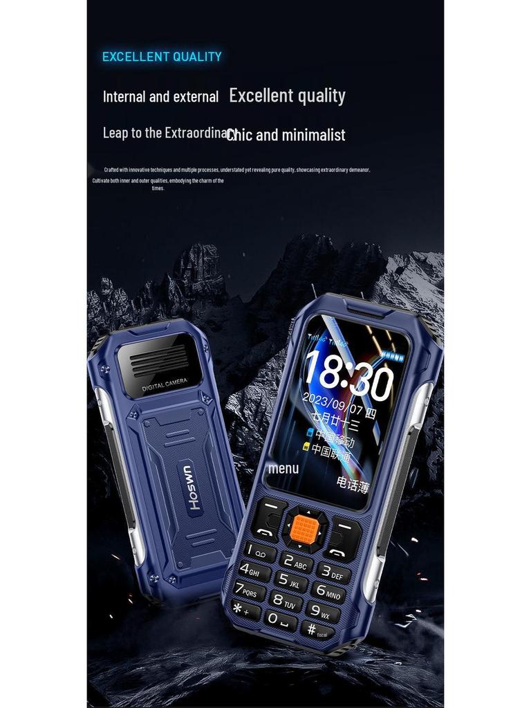 Senior Mobile Phone with Large Screen, Big Font, and Extended Battery Life
