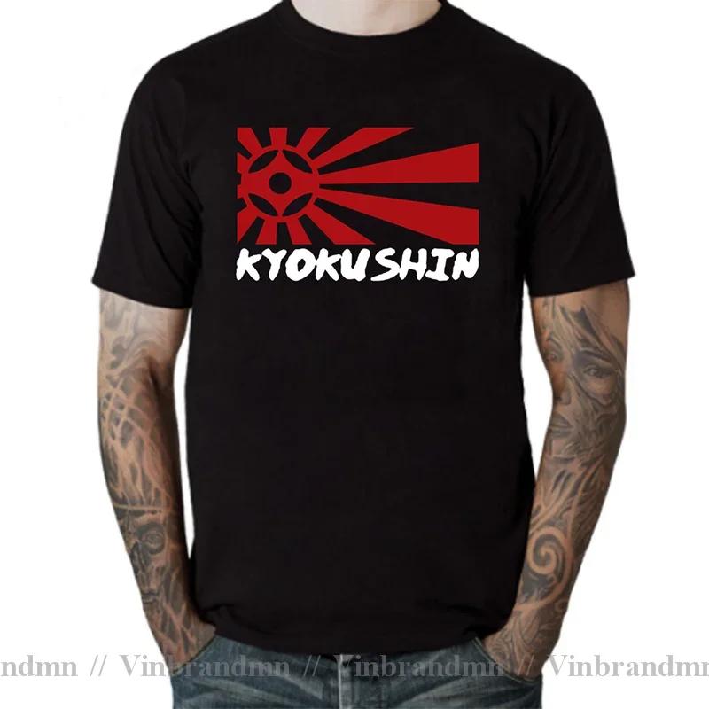 Kyokushinkai Kyokushin Kai Kan Karate One Hit Kill Mma Mix Martial Art Tshirt Unisexs Fashion Kung Fu Kyokushin Osu Kanji T Shirt