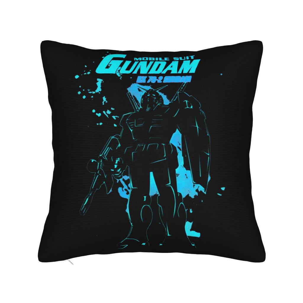 Gundam Pillow Case Square Pillow Cover Funny Cushion Cover For Sofa Home Decor