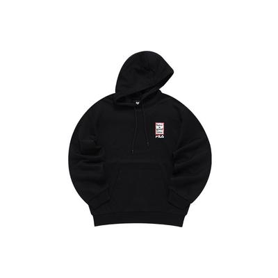 Fila Худи спортивное унисекс с принтом логотипа Have A Good Time Series, черное F11U149207F-BK