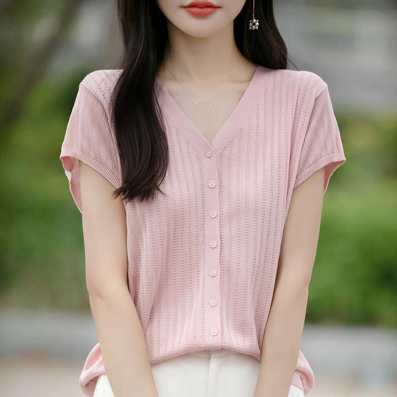 Женский легкий кардиган из 50% шерсти и 50% шелка Mulberry — универсальный трикотаж на все 4 сезона для комфорта и стиля в любое время года