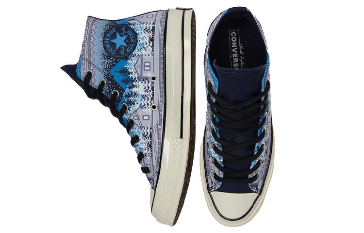 Мужские кеды Converse Chuck 70 High 'Holiday Sweater - Midnight Navy'