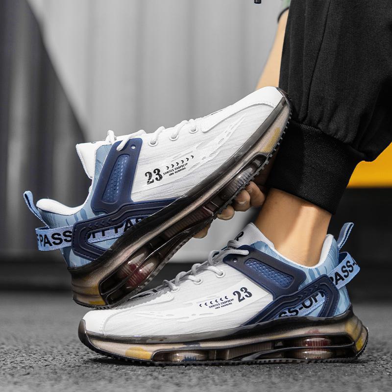 Весенне-летняя мужская обувь новая воздушная подушка для старшеклассников кроссовки модная спортивная обувь повседневные папины кроссовки