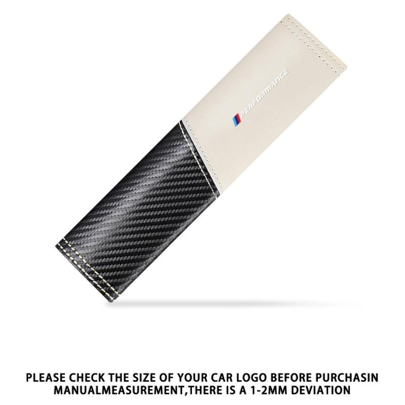 2 шт. Чехлы на ремень безопасности из углеродного волокна, автомобильная накладка на плечо, ремень безопасности для BMW E46 E90 E60 F30 E87 E36 F20 E92 Serie 1, автомобильные аксессуары