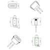 Accessories Plug Socket High Current Type-C Connector Female Socket USB-C Charger Card Buckle