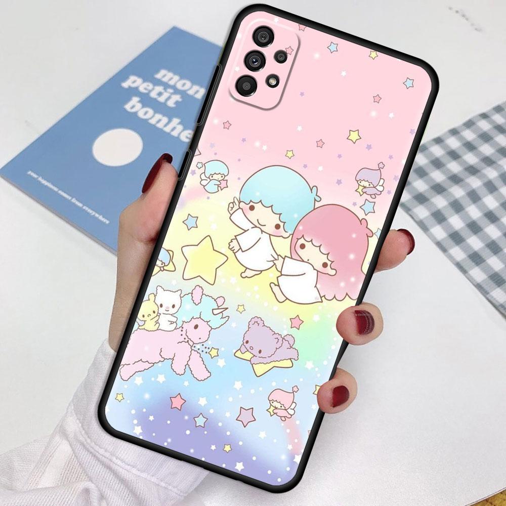 Чехол LittleTwinStars для Samsung Galaxy A52 A12 A51 A32 A21s A71 A32 5G A12 A22 A53 A31 A13 A72 A02s A41 A03 A04 Чехол для телефона
