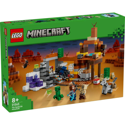LEGO Minecraft Wilderness Abandoned Mine Игрушка Подарок на день рождения Блок Рождество Мальчики Девочки Дети 8 лет 9 лет 10 лет Начальная школа
