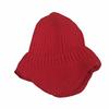 Thick Winter Earmuff Cap Windproof Warm Beanie Hat Trendy Knitted Earmuff Hat  Men Women