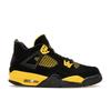 Детские кроссовки Air 4 Retro GS Thunder 2023 Black Tour-Yellow 408452-017