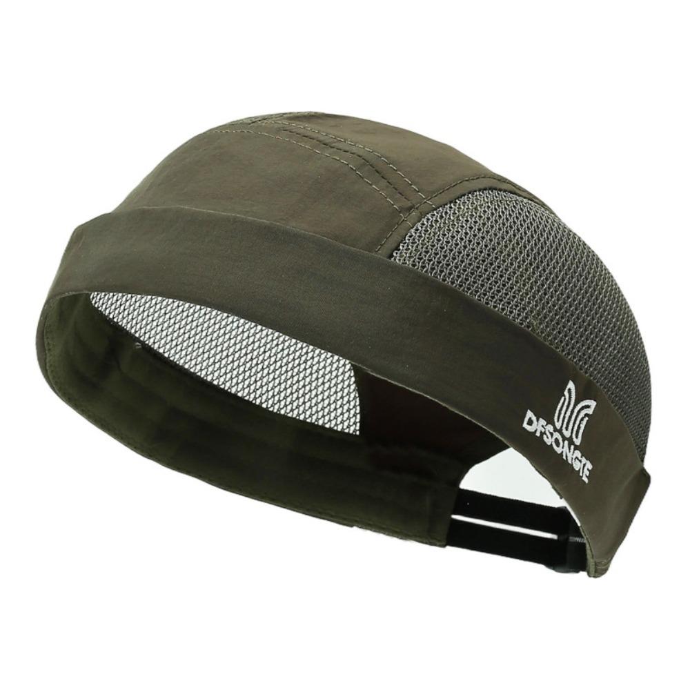 Cotton Hip Hop Hat Vintage Landlord Hat Fashion Brimless Beanie Hat For Men Women