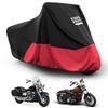 KEMIMOTO Чехол для круизера Harley, Чехол для мотоцикла, Защита от УФ-лучей, Высокая ветроустойчивость, Водонепроницаемый, Толстый 300D, УФ