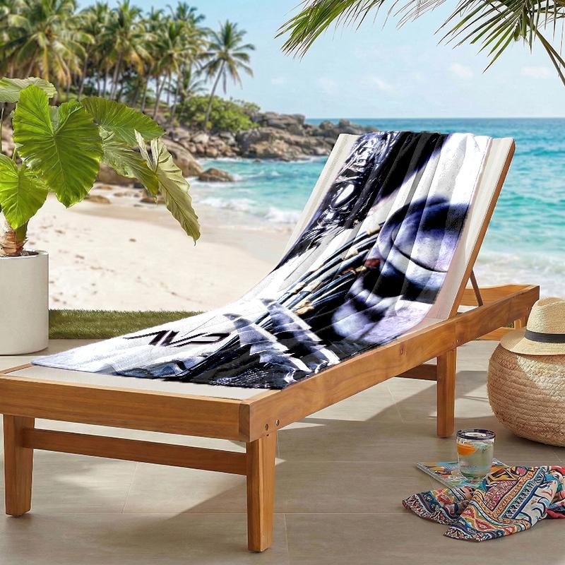 Alien Fashion Beach Towel: Ideal for Summer Adventures Soft, absorbent and quick drying suitable for swimming and bathing