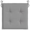 Garden Chair Cushions 4 pcs Gray 50 x 50 x 4 cm Oxford Fabric