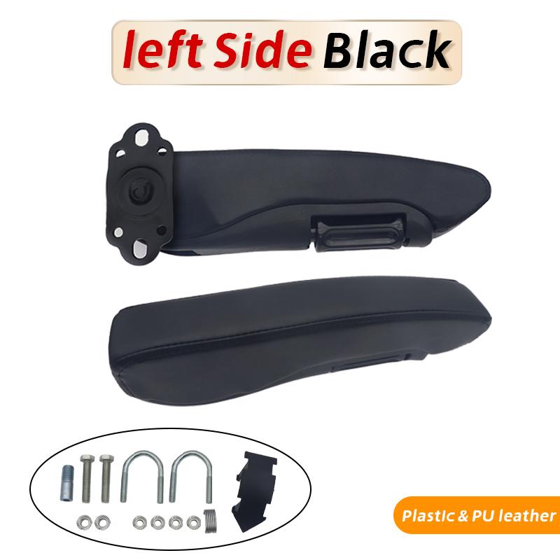Universal Left Right Armrest Seat Adjustable Car Center Console Arm Rest Box Interior Accessories PU Leather 31cm 36cm 40cm