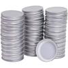 10 Pieces/set, Tinplate, One-piece Lid, Mason Jar Lid, 70mm, Label Mouth, Sealed Storage Jar Lid, Kitchen Supplies, Household Small Tools