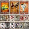 Karate And Taekwondo Metal Sign Vintage Sport Metal Tin Sign Wall Art Metal Poster Home Decor Bar Studio Metal Plaque