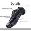 Cycling Shoes for Men & Women - Mountain Bike Shoes with Rotating Buckle Lacing Breathable Mesh Anti-Slip Nylon Sole MTB