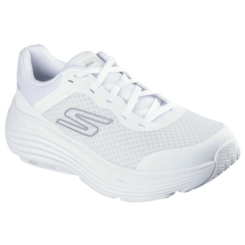 Skechers Cloud Strider Удобные Универсальные Модные Простые Амортизирующие Низкие Кроссовки для Бега Мужские кроссовки Белый 220613-WHT