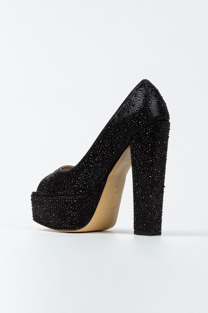 Женские модные серебряные классические вечерние модельные туфли на толстом каблуке с камнями султанского камня на угловых поверхностях для вечеринок