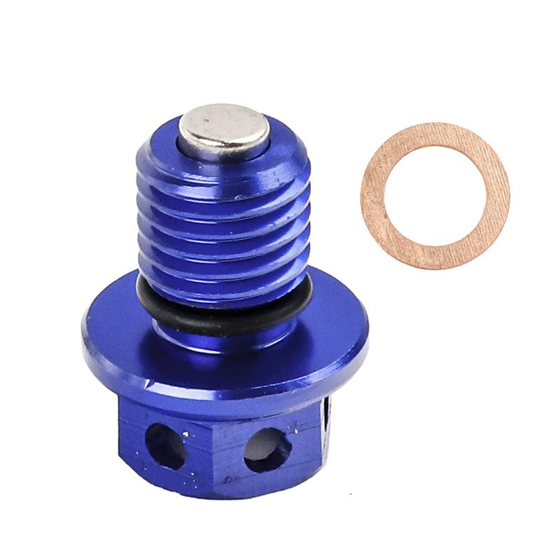 Motorcycle M12X1.5 CNC magnetic oil drain bolt suitable for SX/SX-F/EXC/EXC-F/EXC-R/XC/XC-W/XC-F CR CBR YZ YZF KLX KX motorcycle