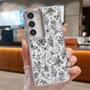 Пасторальный чехол с полевыми цветами для iPhone 17 18 Pro Max Покрытие Рамка для камеры Прозрачный Мягкий чехол для телефона для iPhone 16 15 14 13 Pro Max 17E