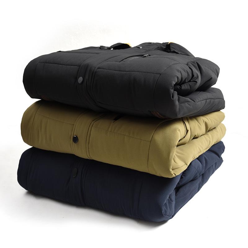 Мужская водонепроницаемая куртка-парка с меховым воротником и капюшоном, мужская осенняя мода, повседневная парка, мужская зимняя теплая