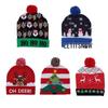 LED Light-Up Knitted Christmas Hat for Adults & Kids - Festive Party Accessory