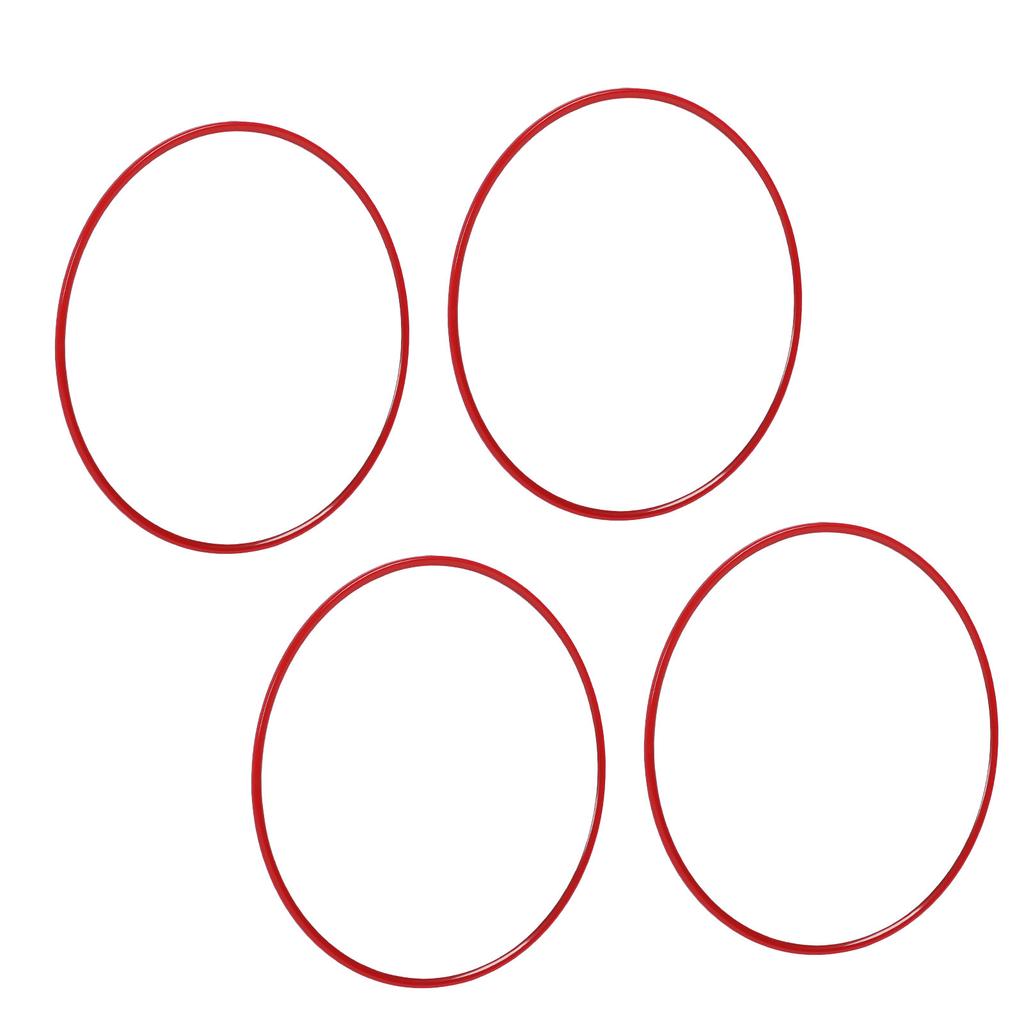 4 шт. Защитные кольца для обода колеса, предотвращающие появление бордюрной сыпи, самоклеящиеся, универсальные, из АБС-пластика