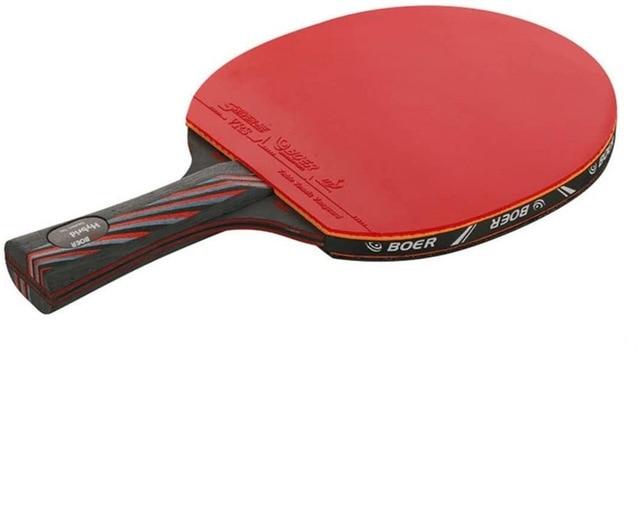 Профессиональная 6-звездочная ракетка для пинг-понга, резиновая наноуглеродная ракетка для настольного тенниса, лезвие, липкий тонер, клей для тренировок по пинг-понгу