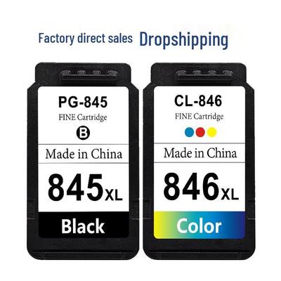 Совместимые картриджи для Canon PG-845 CL-846: Серии TS3180, 208, MX498, MG2400, 2580, 2980.