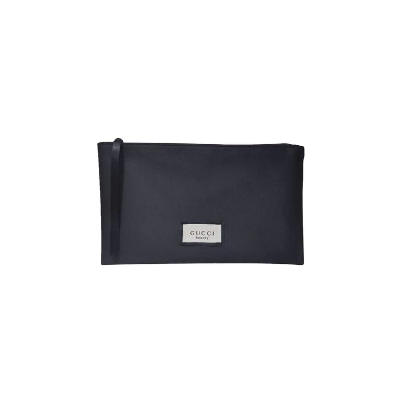 Gucci Cosmetic bag/toiletry bag [Customized bag] Mountaintop Art Bamboo Incense New Chinese Style Chinese Style Elegant and Intelligent Silk jet black