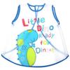 Lion Bear Sleeveless Baby Food Bib, EB105, 1 Piece, 1 Piece