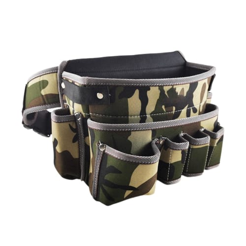 Interior Tool Bag, Tool Pouch, Small Organizer, Waist Bag with Holder, Oxford Cloth, Waterproof and Abrasion Resistant, Multifunctional, Large Capacit