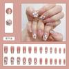 Fake Nails Long Press On Nails Square Full Cover On Nails Nails Gradual Change Designs Extra Long With 2ml Glue