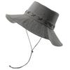 New men's and women's big edge bucket hat anti-ultraviolet sunshade cowboy hat folding sunscreen hat anti-splashing mountaineering hat