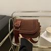 Minimalist Pu Small Shoulder Bag With Zip Pocket For Urban Outfits