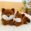 Lying Down Animal Stuffed Doll Plushies Furry Huggable Doll Animal Plush Toy  Kids Toys Present