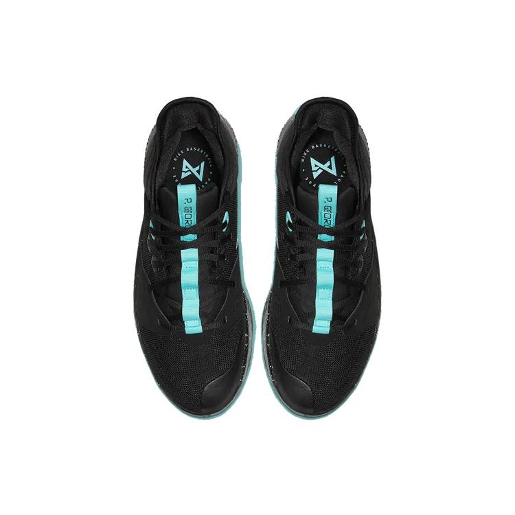 Nike PG 3 'Light Aqua' (Unisex) Black / Black / Light Aqua Basketball Shoes AO2607 006