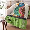 Y-Yayoi K-Kusama Throw Soft Flannel Throw Summer AC Blanket Lightweight Cool Nap Blanket for Sofa Bed Couch Travel