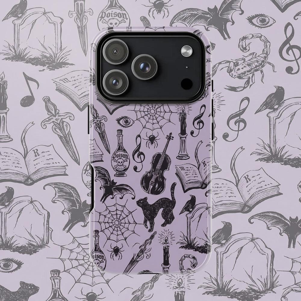 Чехол для телефона Clmj с волнами и точками для IPhone 17 17e 16e 16 15 14 13 12 11 X XS XR XSMAX 7 8 Air Pro Max Plus Двухслойная задняя крышка