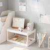 2-layer Shelf Desktop Storage Shelf Stationery Finishing Cosmetics