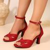 2025 Новые женские сандалии Модные сандалии на высоком каблуке Новые сексуальные сандалии большого размера Сандалии с ремешком Обувь высокого качества для женщин Zapatos De Mujer
