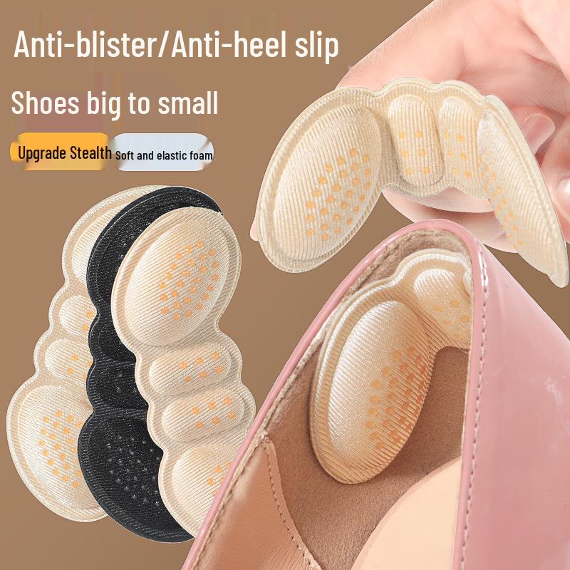 Heel Grips Anti-Slip Pads for Reducing Shoe Size - Anti-Friction Insoles for High Heels